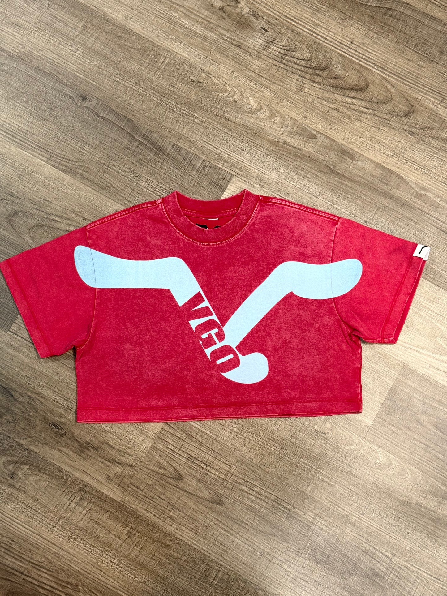 "Spread My Wings" Vintage Cropped Staple Tee