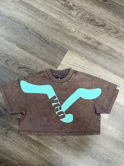 "Spread My Wings" Vintage Cropped Staple Tee