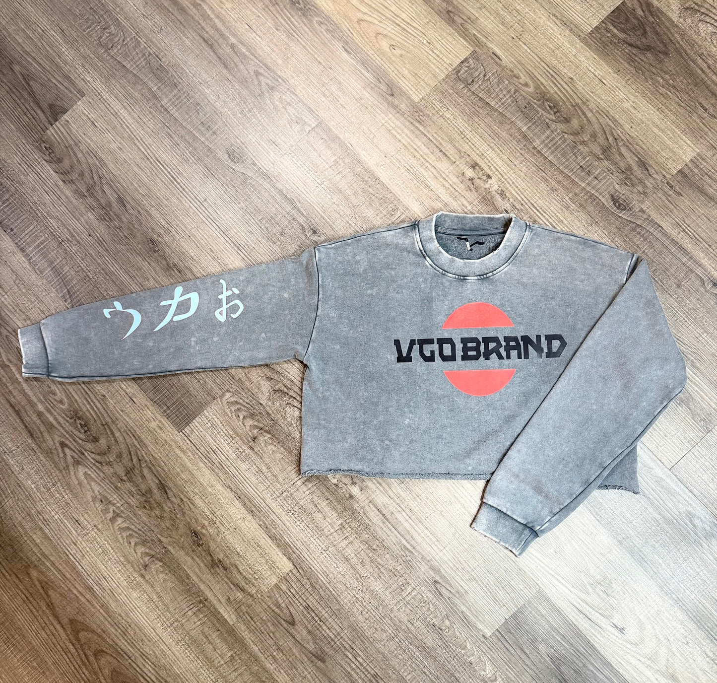 Women's "Sunrise" Cropped Crew (Revenge)